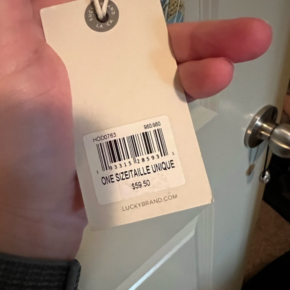 Lucky Brand sheer chiffon cover up - Picture 3 of 7